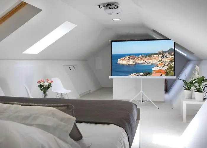 Modern Rock With High-end Interiors * Dubrownik