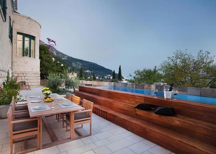 Modern Rock With High-end Interiors * Dubrownik